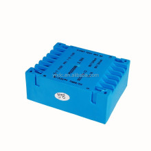 Low profile transformer PU3018B 12VA double 110V/double 9V flat type pcb transformer